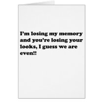 memory loss cards