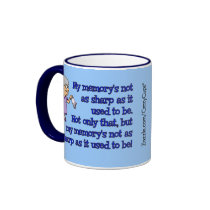 Memory Loss Female Mugs
