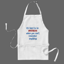 Memory Loss Humor aprons
