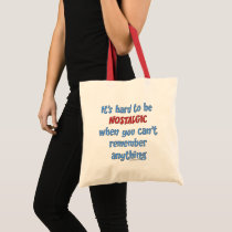 Memory Loss Humor bags