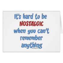 Memory Loss Humor cards