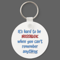 Memory Loss Humor keychains