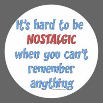 Memory Loss Humor stickers