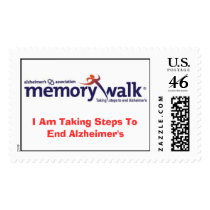 MemoryWalkLogo_only_2c, I Am Taking Steps To En... postage by AlzAssoc MemoryWalkLogo_only_2c, I Am Taking Steps To En... postage