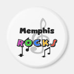 Memphis Rocks Refrigerator Magnet