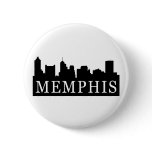 Memphis Skyline Pinback Buttons