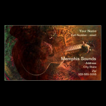Memphis Sounds business cards