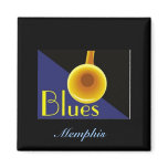 Memphis Tennessee Refrigerator Magnet