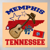 Memphis, Tennessee Poster