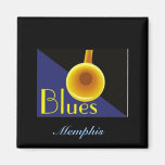 Memphis Tennessee Refrigerator Magnet