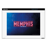 MEMPHIS - The Musical Logo 15" Laptop Decals