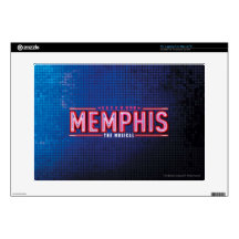 MEMPHIS - The Musical Logo 15" Laptop Decals