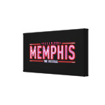 MEMPHIS - The Musical Logo Gallery Wrap Canvas