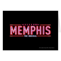 MEMPHIS - The Musical Logo Greeting Card