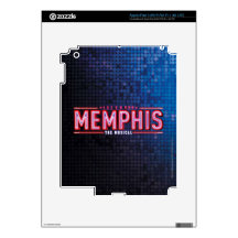 MEMPHIS - The Musical Logo iPad 3 Skins
