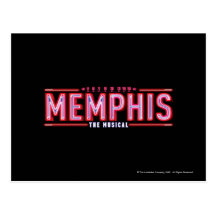 MEMPHIS - The Musical Logo Post Cards