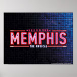 MEMPHIS - The Musical Logo Posters