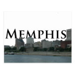 Memphis TN Skyline with Memphis the Sky Post Card
