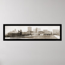 Memphis, TN Street Photo 1910 Print