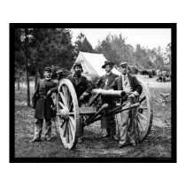 Men and Cannon at Fair Oaks, VA Encampment 1862 posters by lc_civilwar Men and Cannon at Fair Oaks, VA Encampment 1862 posters