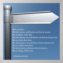 Men Are Four Poster