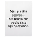Men Are Like Mascara letterhead