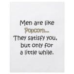 Men Are Like Popcorn flyers
