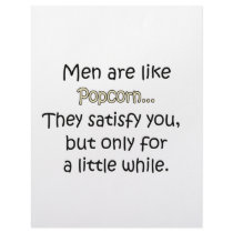 Men Are Like Popcorn letterhead by FunnyStuffStore Men Are Like Popcorn letterhead