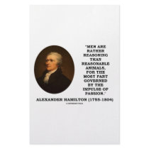 Men Are Rather Reasoning Than Reasonable Animals Personalized Stationery