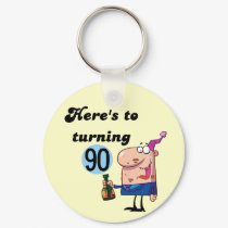 Men birthday keychains by birthdayTshirts Men birthday keychains