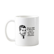 men can fake whole relationships mug
