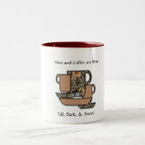 Men & Coffee Mug mugs