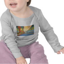 Men in an Outrigger Canoe Headed for Shore Tee Shirt