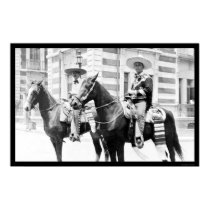 Men in Charro Costumes in Tampico, Mexico 1903 posters