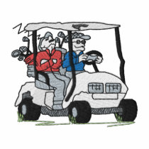 Men In Golf Cart embroidered shirts