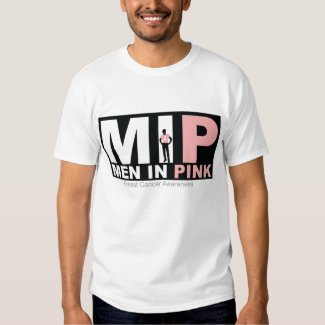 Men In Pink Breast Cancer Awareness TShirts