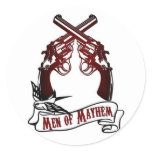 Men of Mayhem stickers