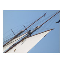 Men on Mast Print