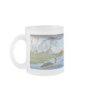 Men Poling Boats, Hiroshige, c. 1834-43 Mug