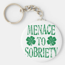 Menace to Sobriety Key Chains