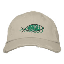 Mendel Peapod Fish Hat Embroidered Baseball Caps