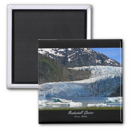 Mendenhall Glacier / Juneau Alaska Refrigerator Magnet