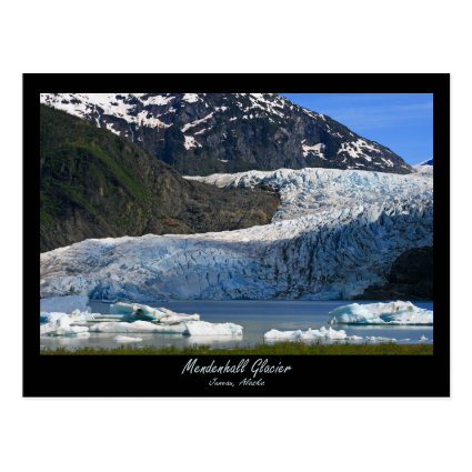 Mendenhall Glacier / Juneau Alaska Post Card