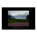 Mendenhall Glacier, Juneau, Alaska Poster posters by hopefulone Mendenhall Glacier, Juneau, Alaska Poster posters