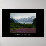 Mendenhall Glacier, Juneau, Alaska Poster