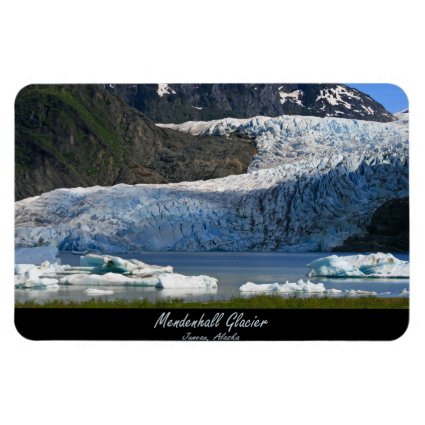 Mendenhall Glacier / Juneau Alaska Rectangular Magnet