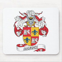 Mendez Family Crest mousepads by coatsofarms Mendez Family Crest mousepads