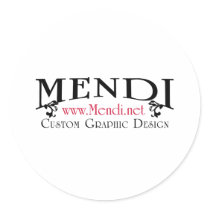 Mendi.Net Logo stickers by MendiSue Mendi.Net Logo stickers
