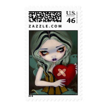 Mending A Broken Heart Postage Stamp