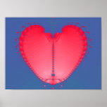 Customize this Fractal Print. Mending A Broken Heart Poster